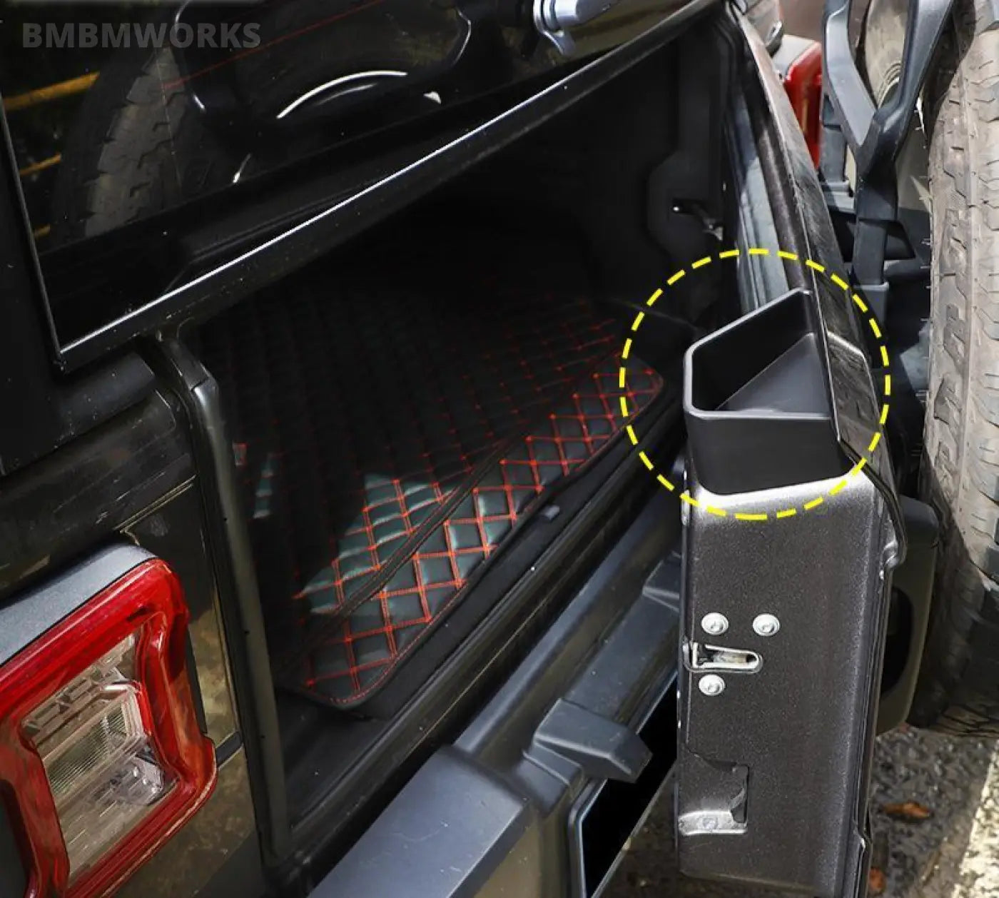 Trunk Tailgate Storage Box Organizer Jeep Wrangler Jl Gladiator Jt 2018- 2021