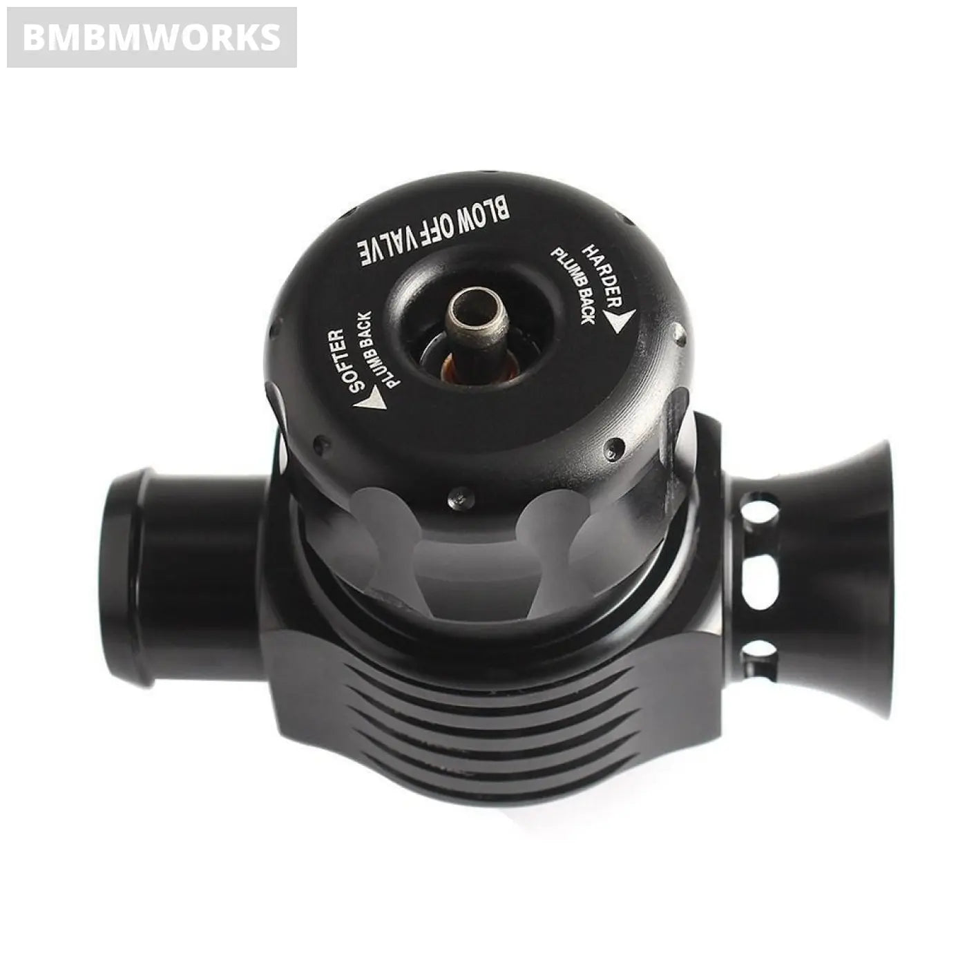 Turbo Diverter Dump Blow Off Valve Dual Port W/ Horn Scion Vw Mk4 Golf Polo Gti