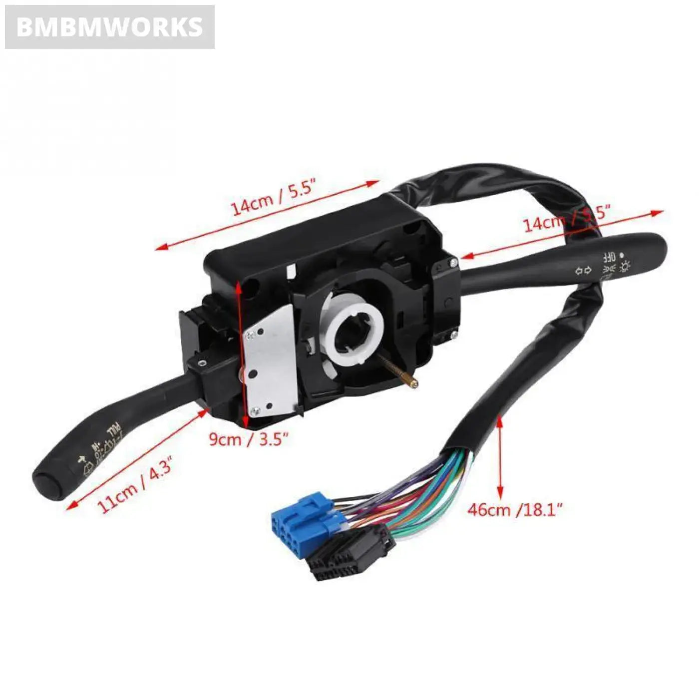 Turn Signal Indicator & Wiper Control Combination Switch Isuzu Npr Nqr 89736