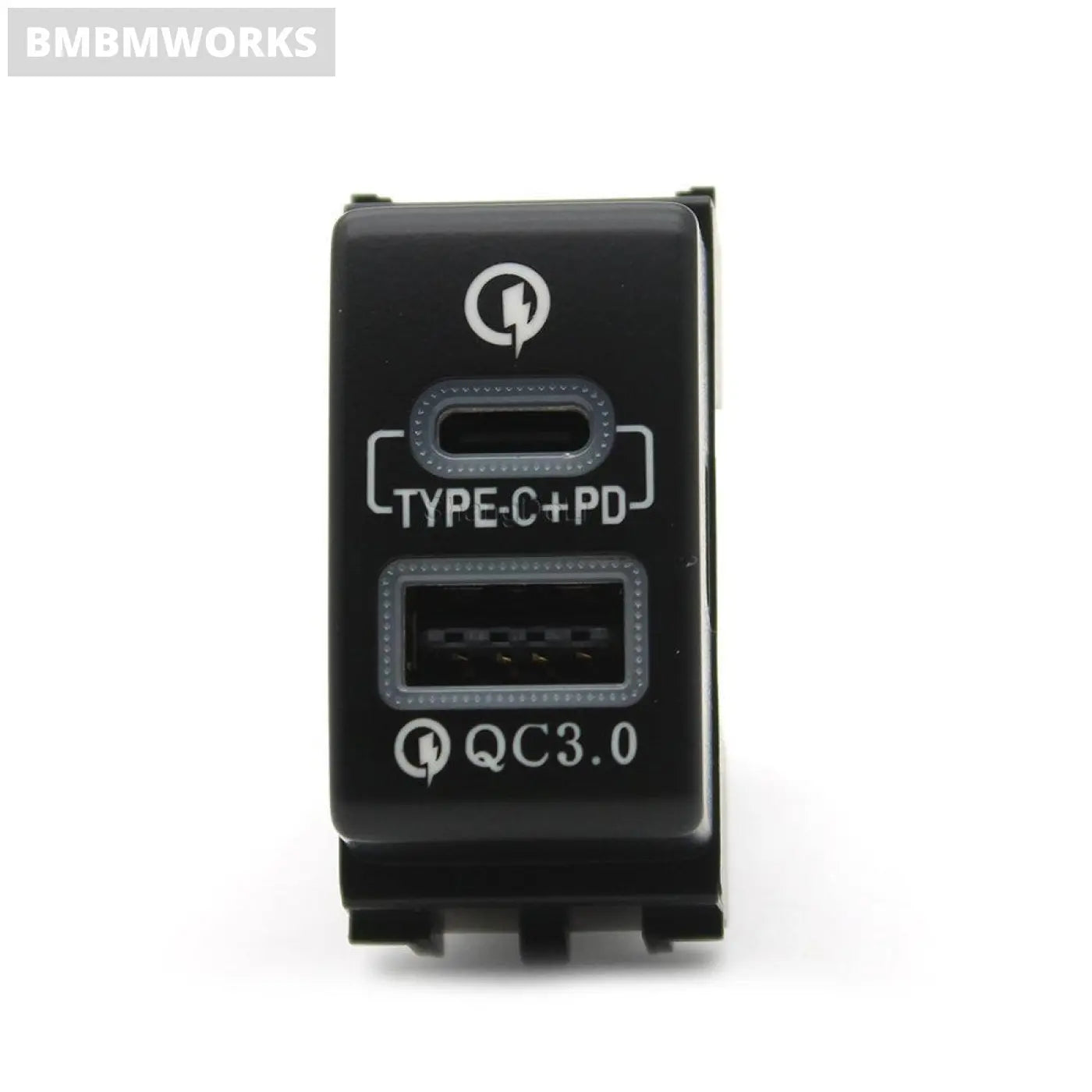 Type C+Usb Charger Socket For Nissan Patrol Y62 X-Trail Sunny Sylphy Teana