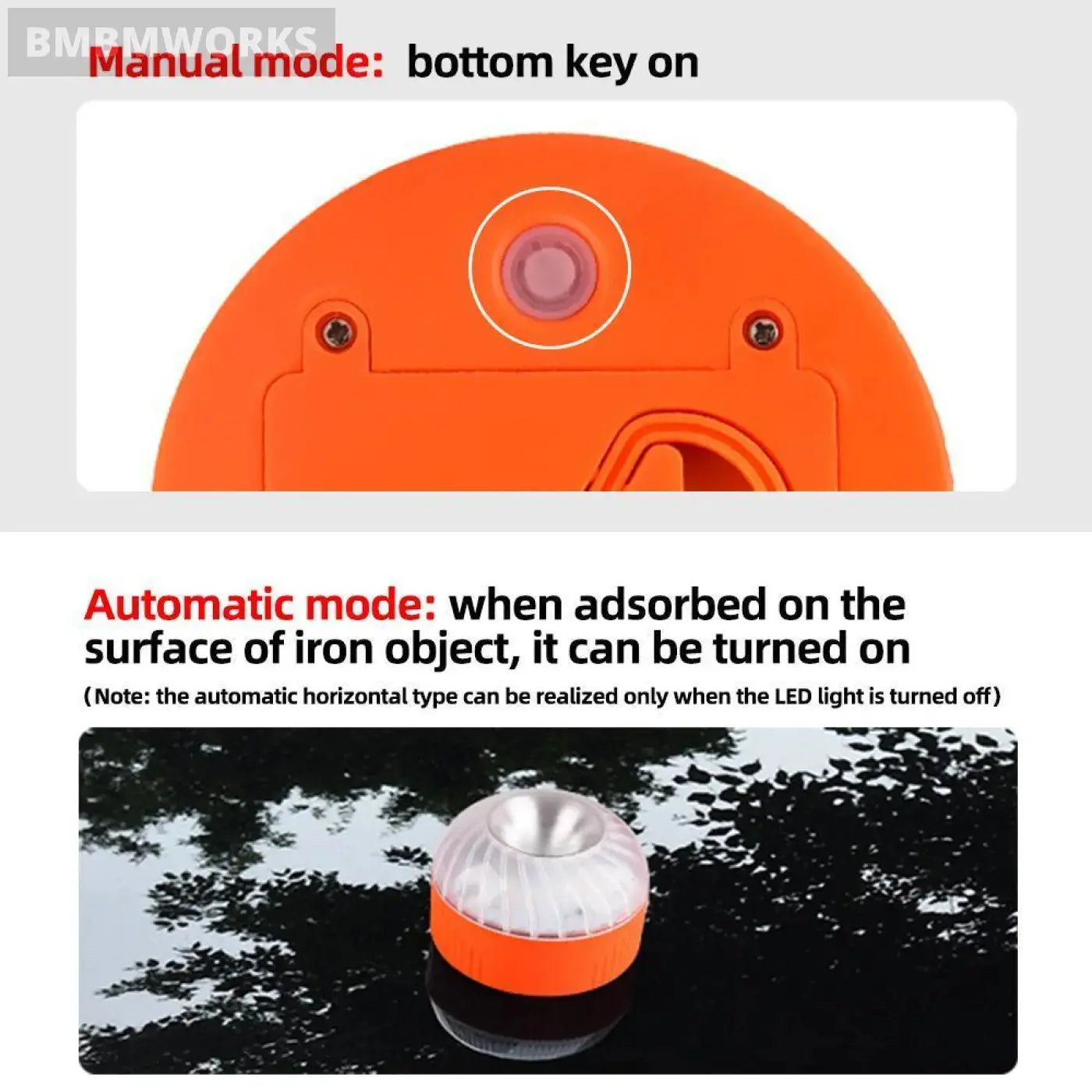 V16 Led Emergency Beacon Light Rechargeable Magnetic Induction Strobe