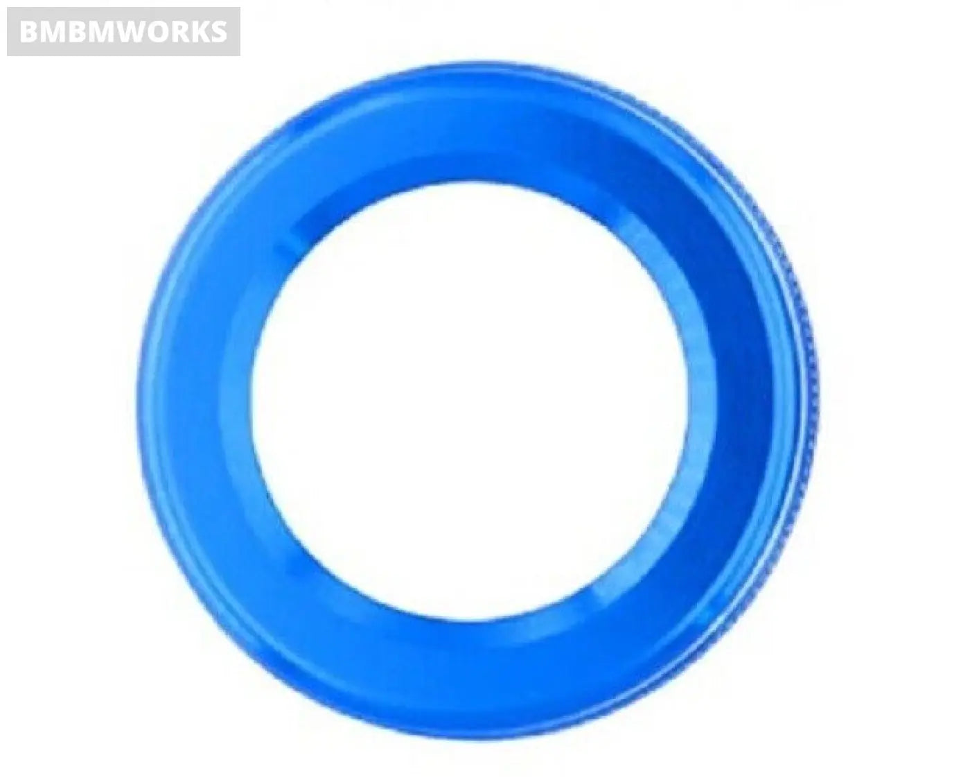 Volume Knob Decoration Blue Ring Cover Mercedes Benz A B Class Glk Gla Cla