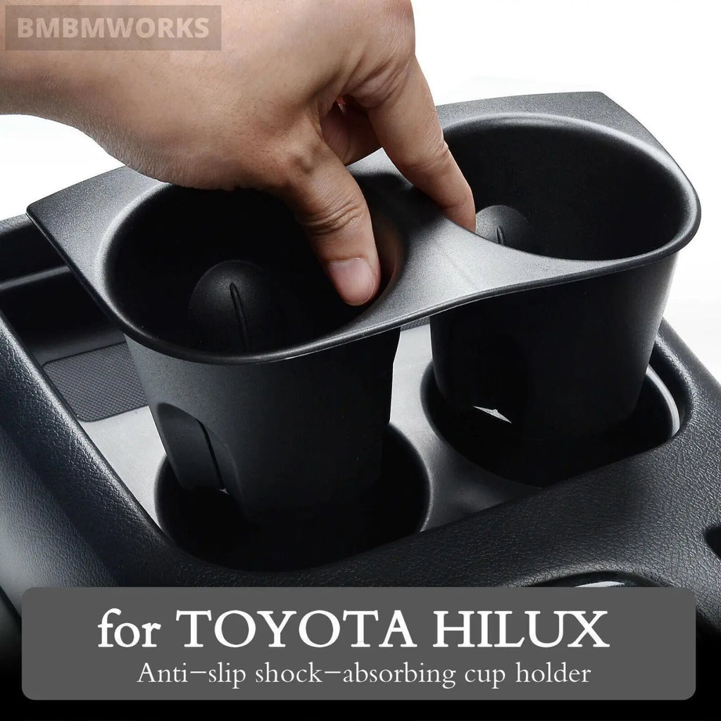 Water Cup Holder Revo Storage Clip Toyota Hilux Sr5 4X4 2015-2021