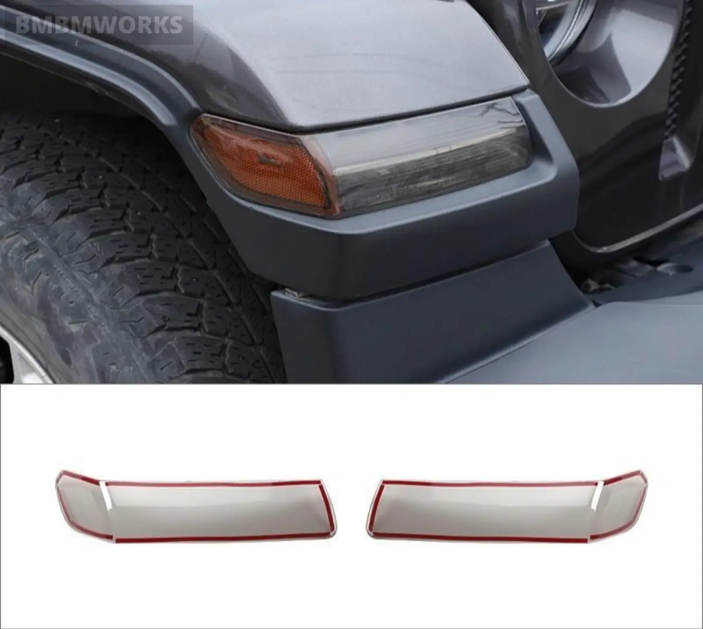Wheel Arch Light Lamp Exterior Jeep Wrangler Jl Gladiator Jt 2018-2022