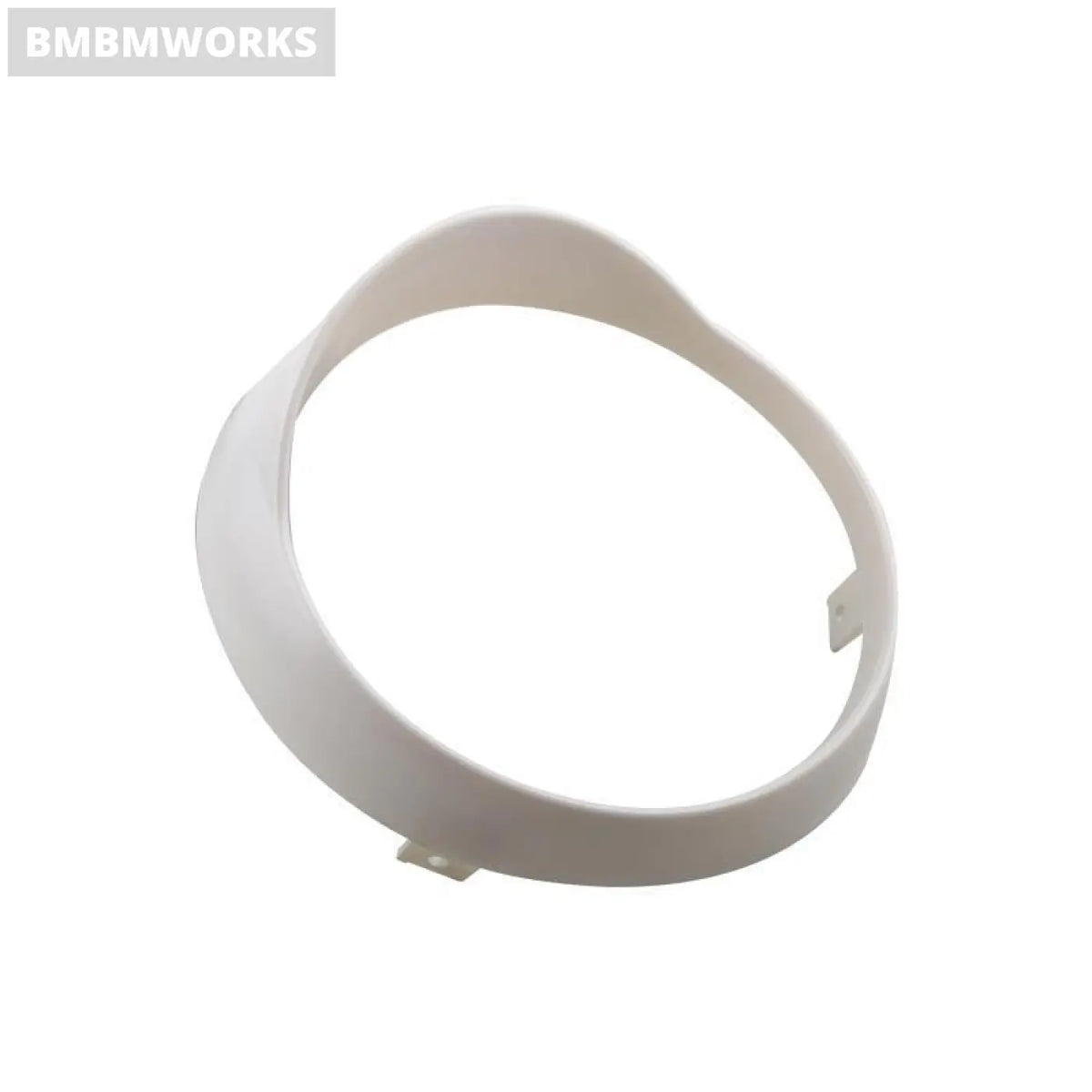 White Headlight Trim Ring Cover Vespa Primavera 125 150