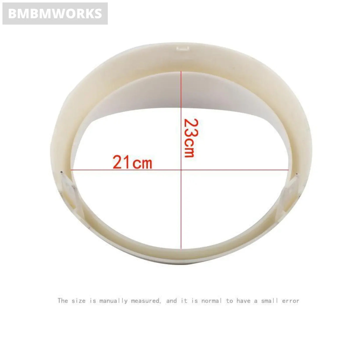 White Headlight Trim Ring Cover Vespa Primavera 125 150