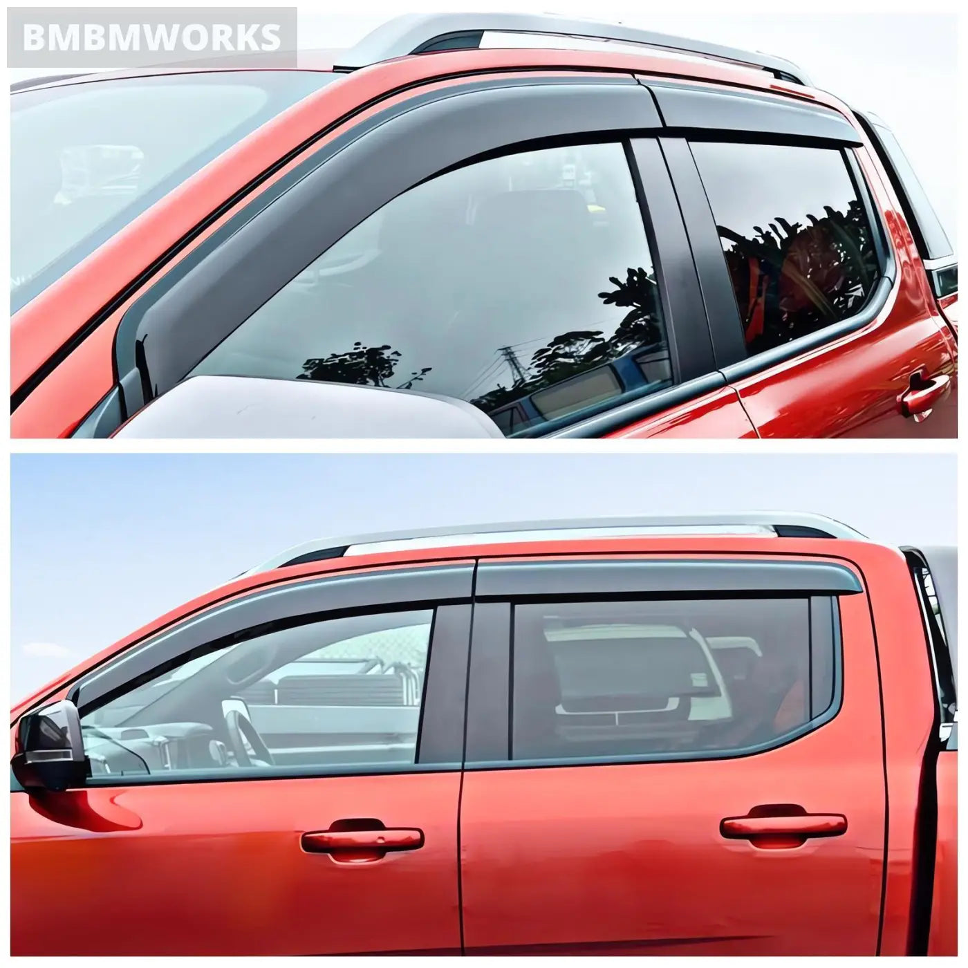 Window Deflector Weathershield Ford Ranger T9 2022-2023 Wildtrak Sport Xlt Xls X