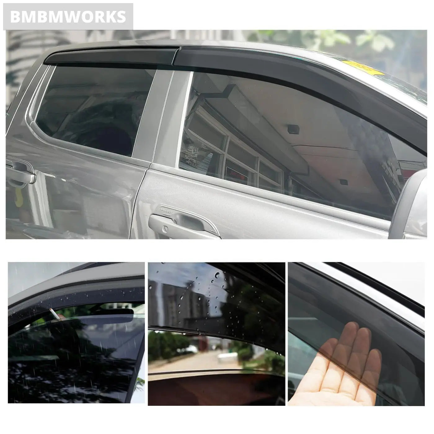 Window Deflector Weathershield Ford Ranger T9 2022-2023 Wildtrak Sport Xlt Xls X