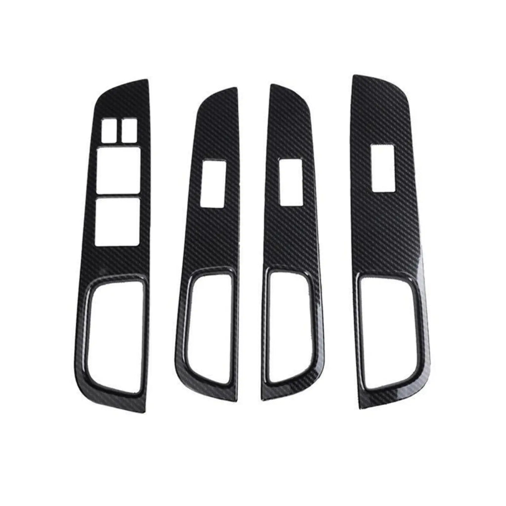 Window Glass Lift Button Switch Cover Trim For Nissan Tiida Rhd 2005-2010