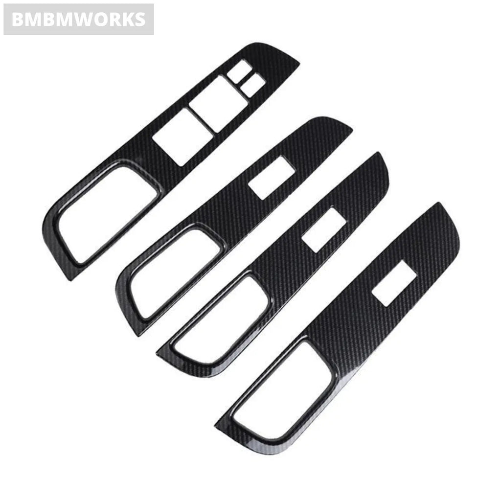 Window Glass Lift Button Switch Cover Trim For Nissan Tiida Rhd 2005-2010