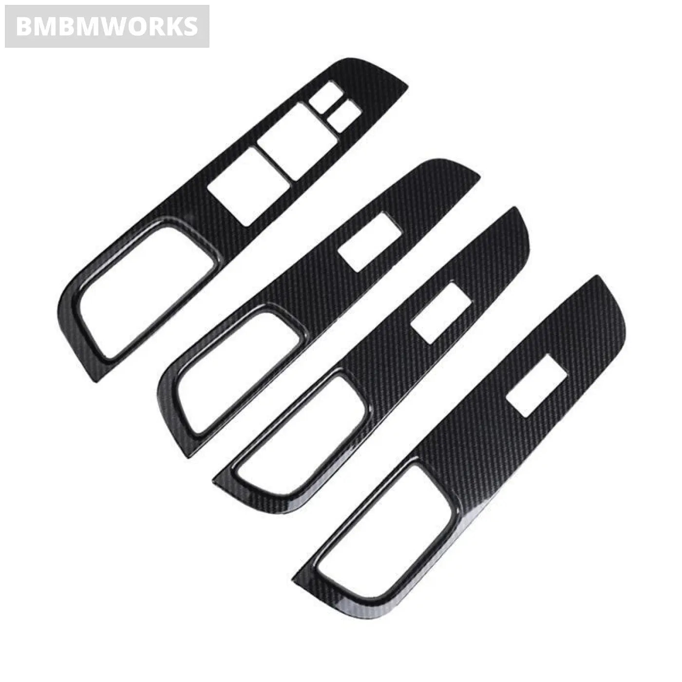 Window Glass Lift Button Switch Cover Trim For Nissan Tiida Rhd 2005-2010