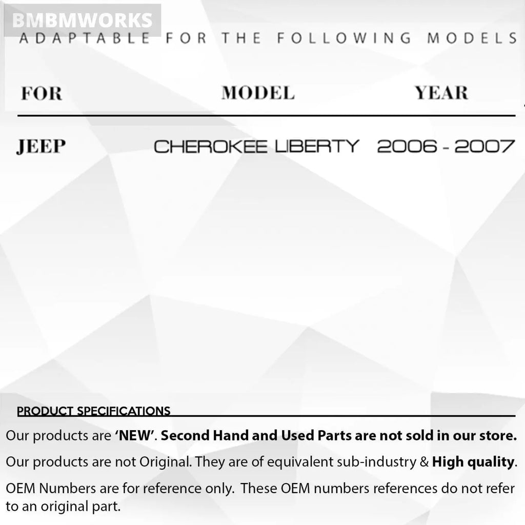 Window Regulator Repair Clip Kit Front Left - Right Jeep Liberty Cherokee