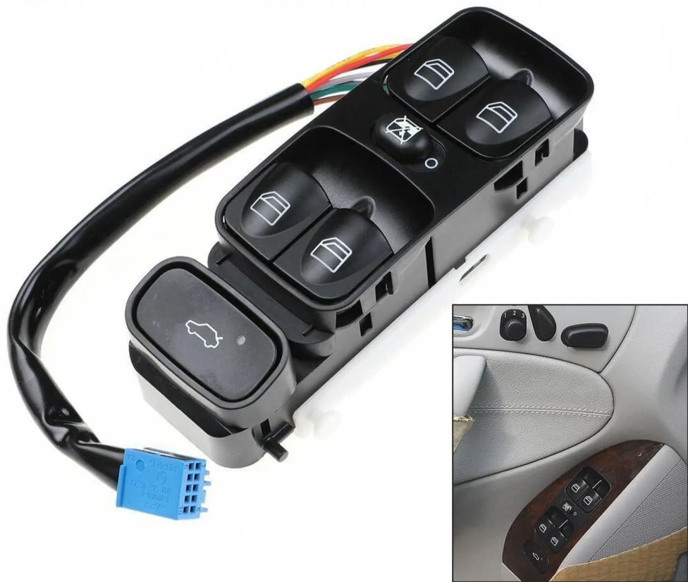 Window Switch Lifter Regulator Button Mercedes Benz W203 C-Class C320