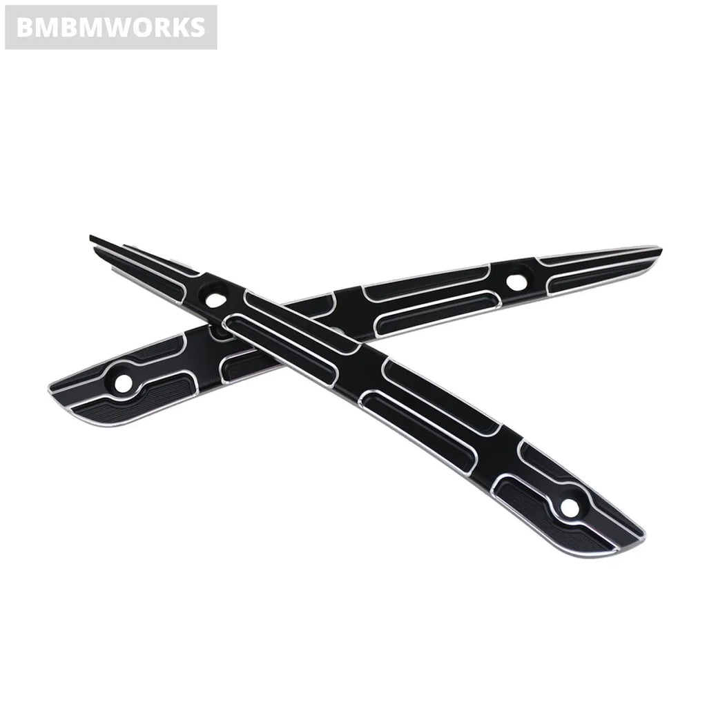 Windshield Trim Set Harley Touring Road Glide Custom Special Fltrx Fltrxs