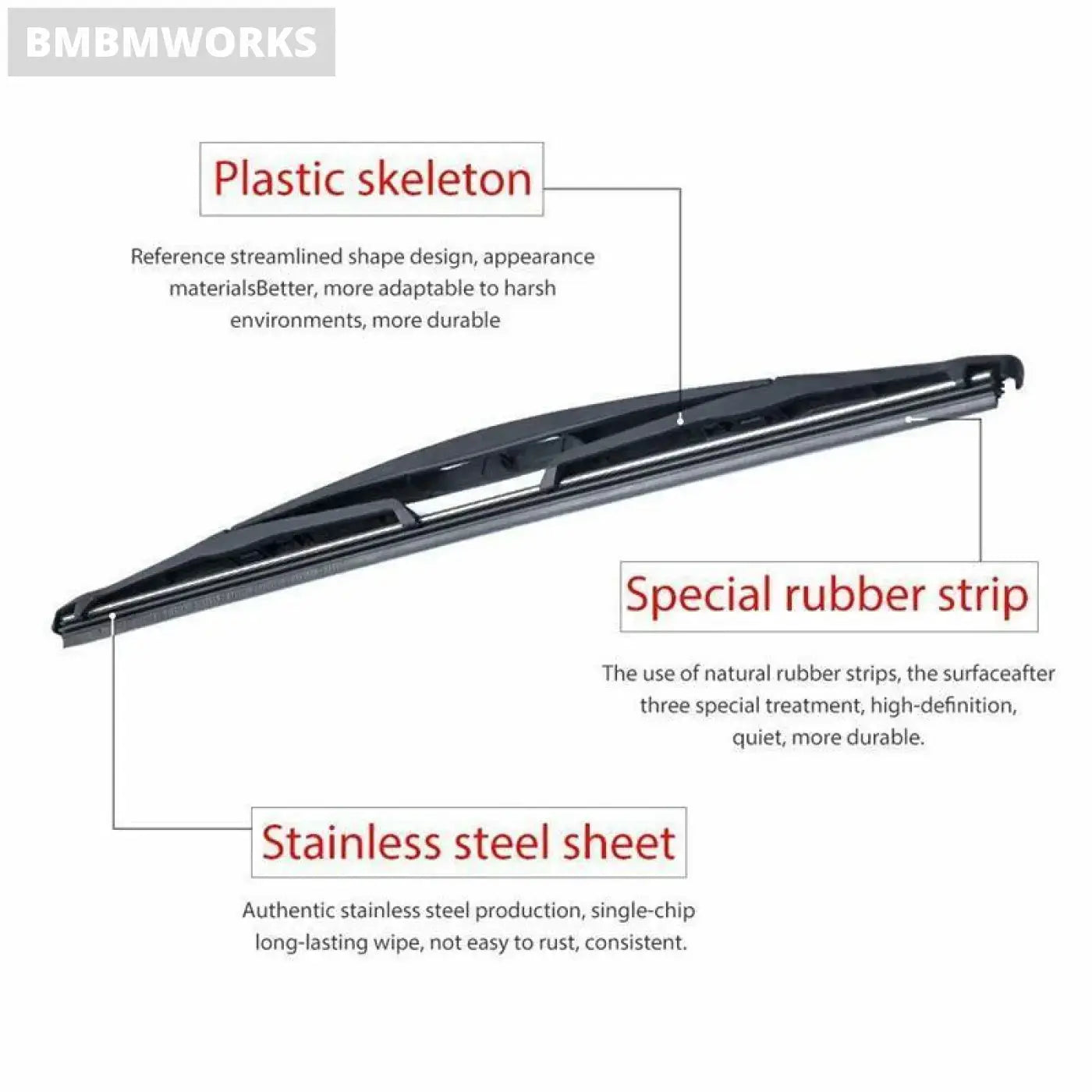 Windshield Wiper Arm Blade Set Chevrolet Trailblazer Envoy Buick Rainier