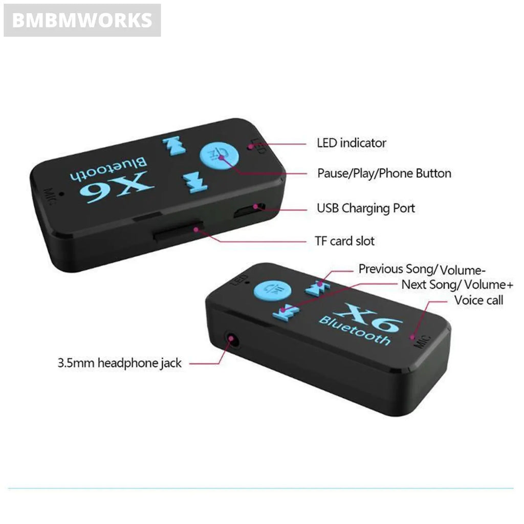 Wireless Bluetooth Audio Receiver Mercedes Benz W211 W221 W220 W163 W164 W203