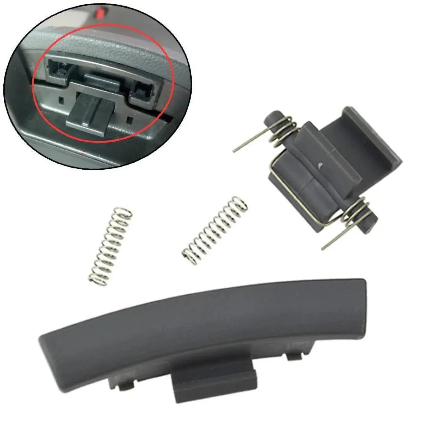 Wooeight 5X Car Central Armrest Storage Box Switch Clamp Console Cover L